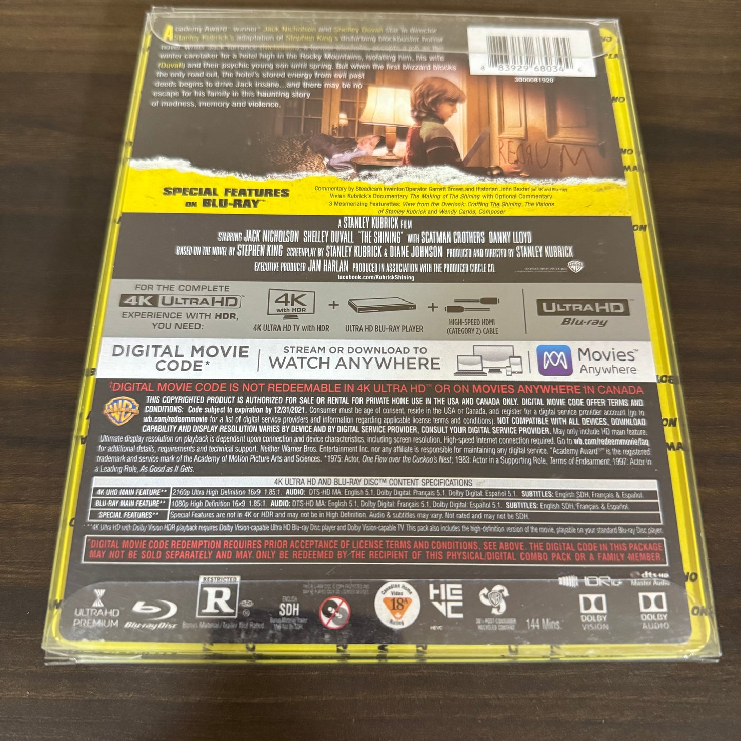 The Shining 4K Steelbook