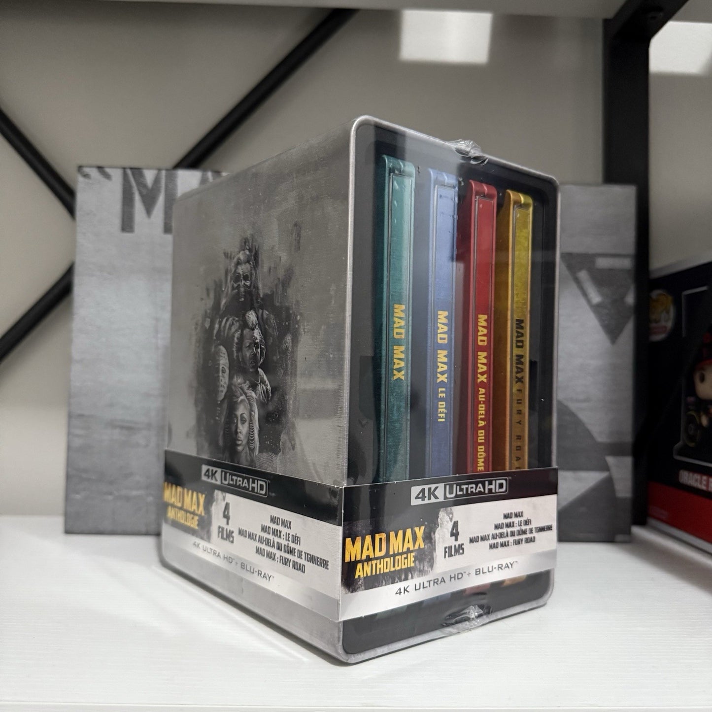 Mad Max Anthology 1-4 Steelbook Collection (4K UHD Blu-ray, Region Free) *NEW*