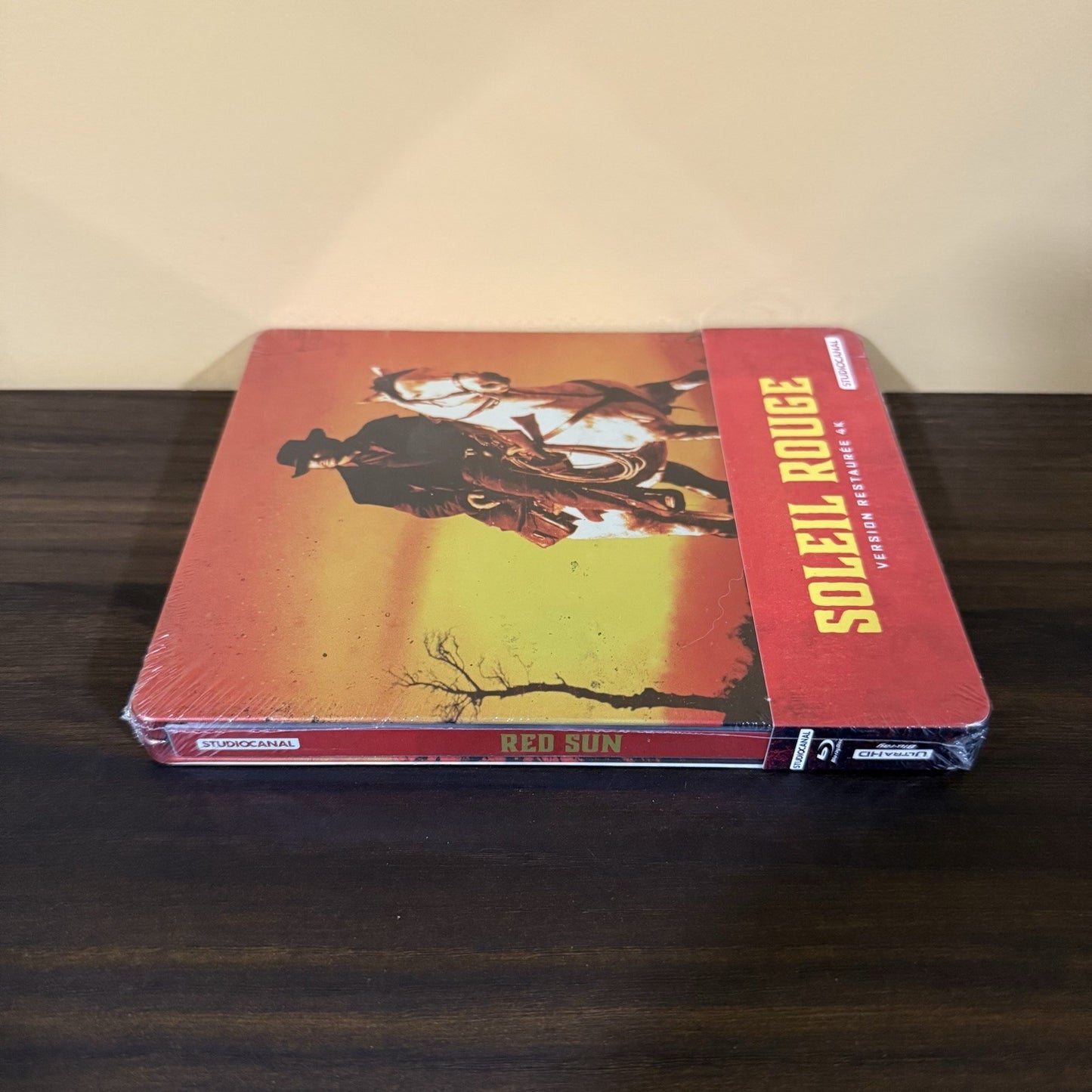 Red Sun w. Steelbook (4K UHD + Blu-ray, 1971, EU Import, Region Free) *NEW*
