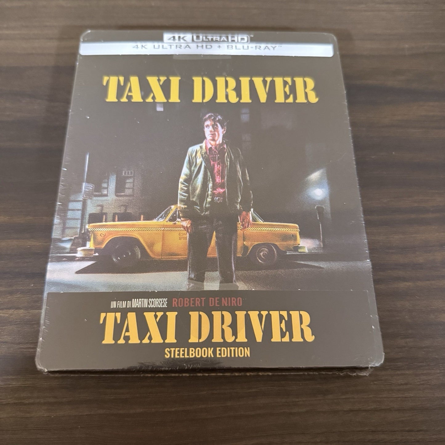 Taxi Driver w. Steelbook (4K UHD + Blu-ray, EU Import, Region Free) *NEW/SEALED*