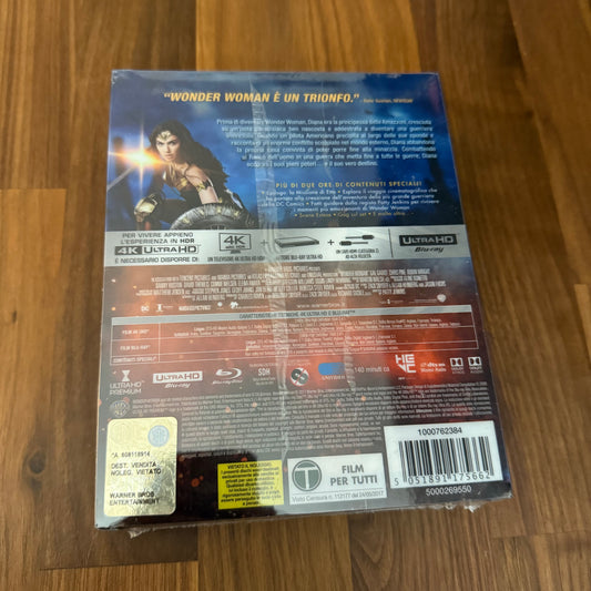 Wonder Woman (4K UHD + Blu-ray Steelbook) Titans of Cult - EU Region Free - New