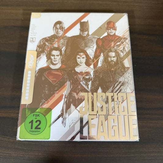 Justice League Blu Ray Steelbook Mondo NEW SEALED