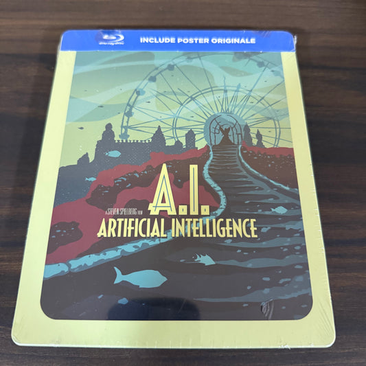 A.I. Artificial Intelligence Blu Ray Steelbook