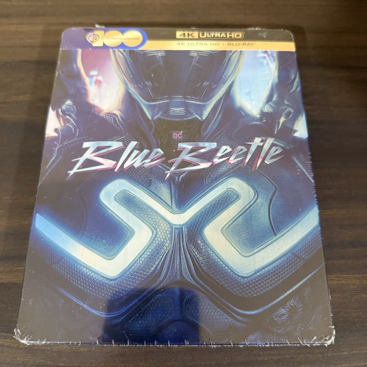 Blue Beetle w Steelbook V2 (4K + Blu-ray, EU Import, Region Free) *NEW*