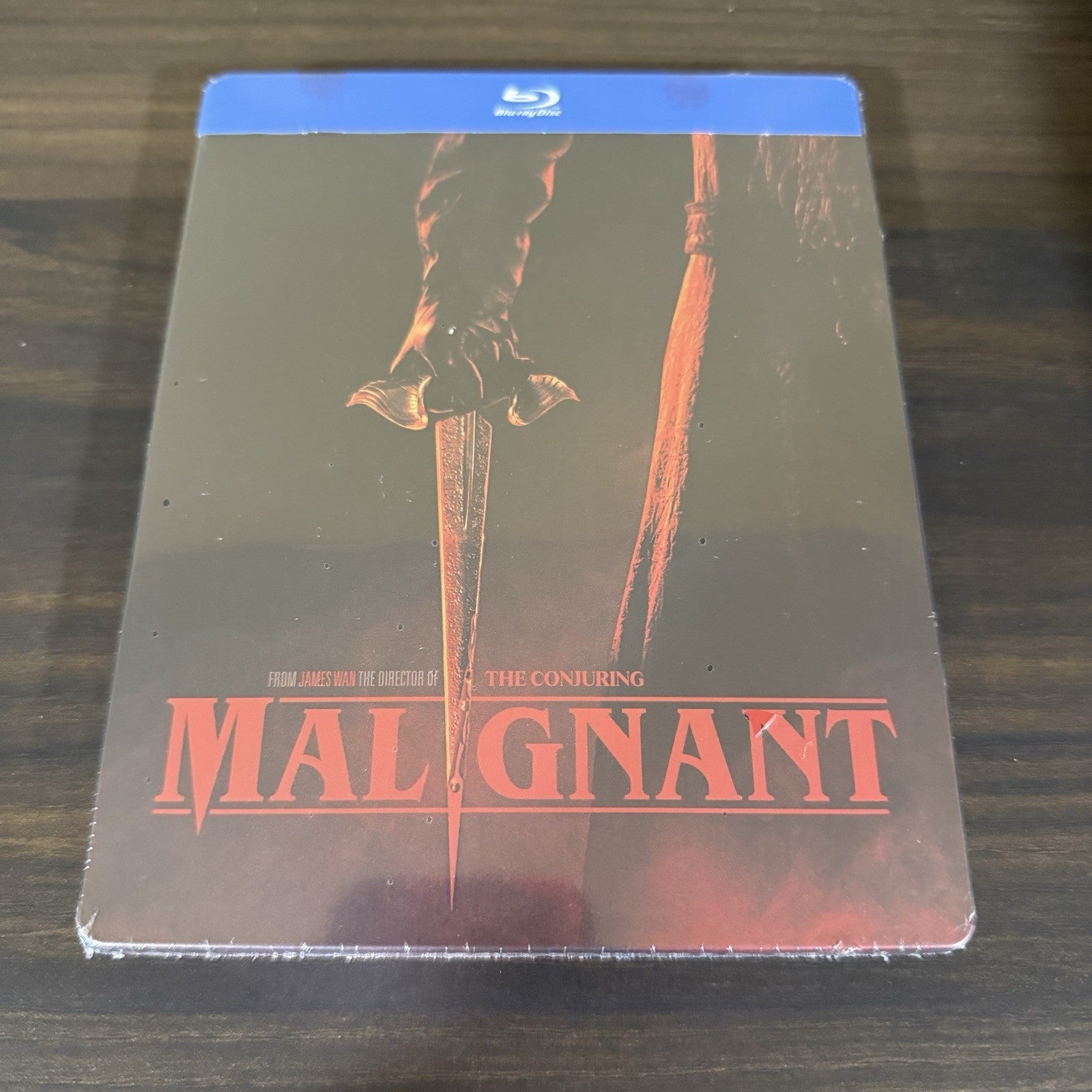 Malignant w. Steelbook (Blu-ray, 2021, EU Import, Region Free) *NEW/SEALED*