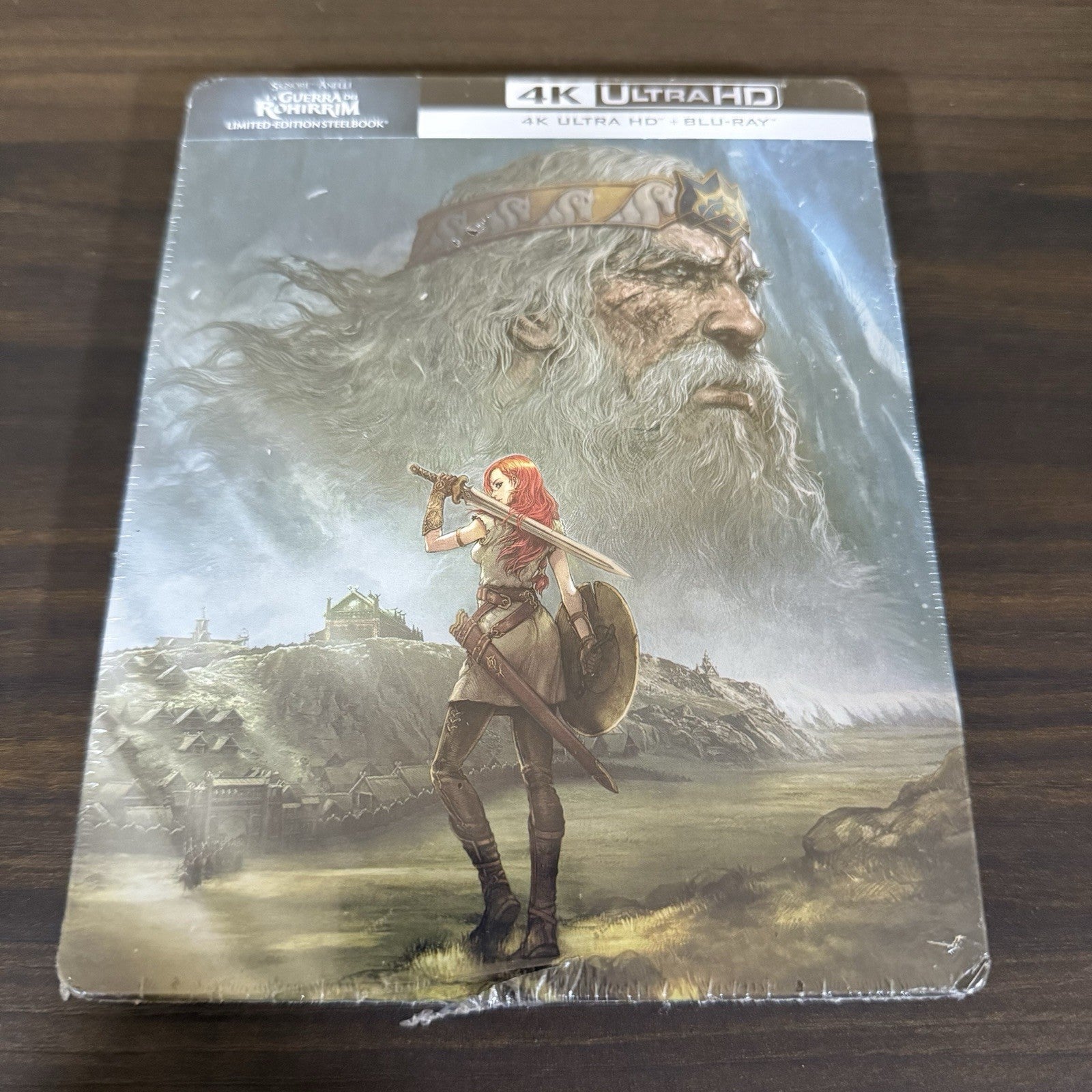 The Lord of the Rings: The War of the Rohirrim w. Steelbook (4K UHD + Blu-ray)