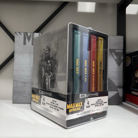 Mad Max Anthology 1-4 Steelbook Collection (4K UHD Blu-ray, Region Free) *NEW*