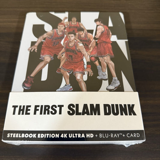 The First Slam Dunk w. Steelbook (4K UHD + Blu-ray, EU Import, Region Free) NEW