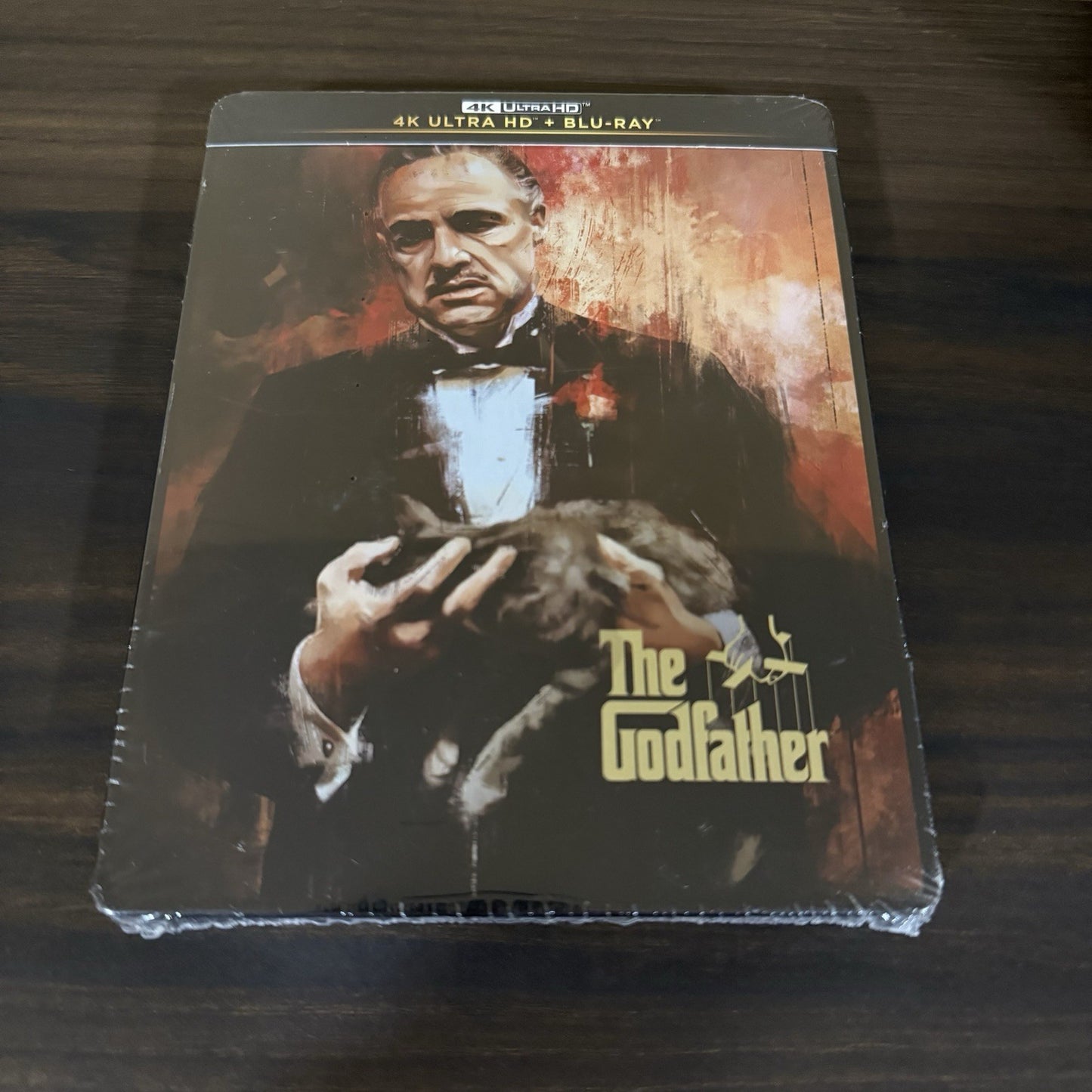 The Godfather w. Steelbook (4K UHD + Blu-ray, 1972, Import, Region Free) *NEW*
