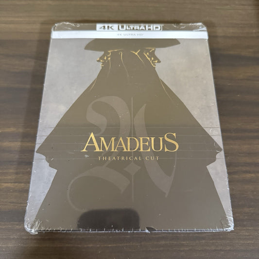 Amadeus w. Steelbook (4K UHD Blu-ray, 1984, EU Import, Region Free) *NEW/SEALED*