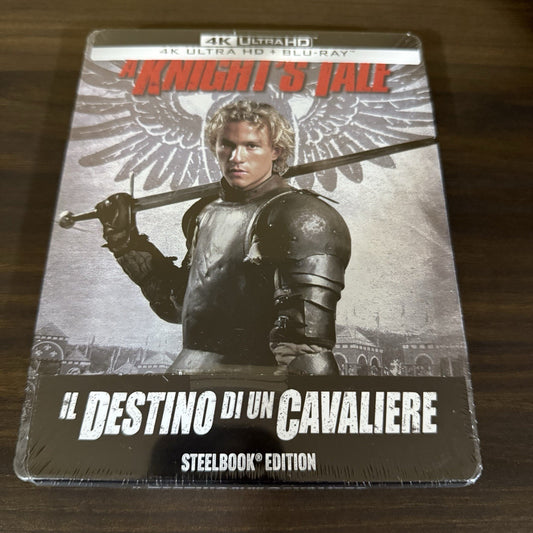 A Knight's Tale w. Steelbook (4K UHD + Blu-ray, 2001, Region Free) *NEW*