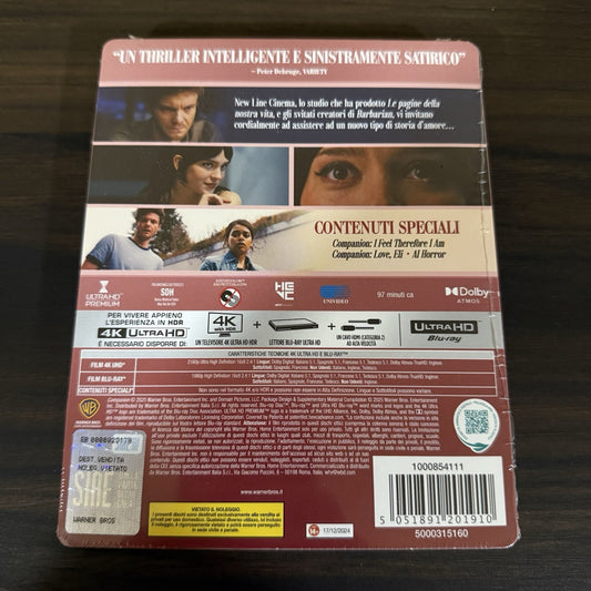 Companion w. Steelbook (4K UHD + Blu-ray, EU Import, Region Free) *NEW*