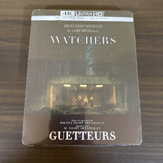 The Watchers w. Steelbook (4K UHD + Blu-ray, 2024, EU Import, Region Free) *NEW*