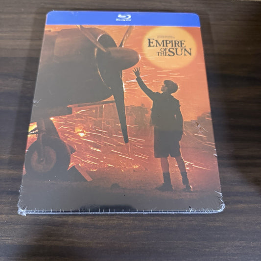 Empire of the Sun w. Steelbook (Blu-ray, EU Import) *NEW/SEALED*