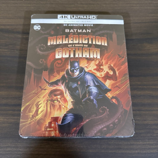 BATMAN : THE DOOM THAT CAME TO GOTHAM *STEELBOOK* NEW 4K UHD SEALED