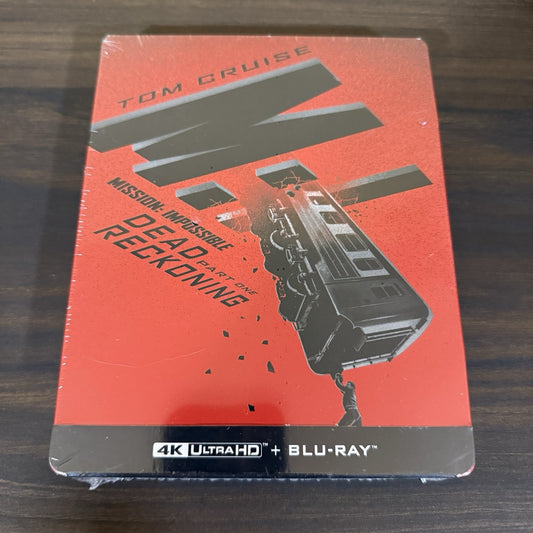 Mission Impossible: Dead Reckoning Part 1 w. Steelbook (4K UHD + Blu-ray) *NEW*