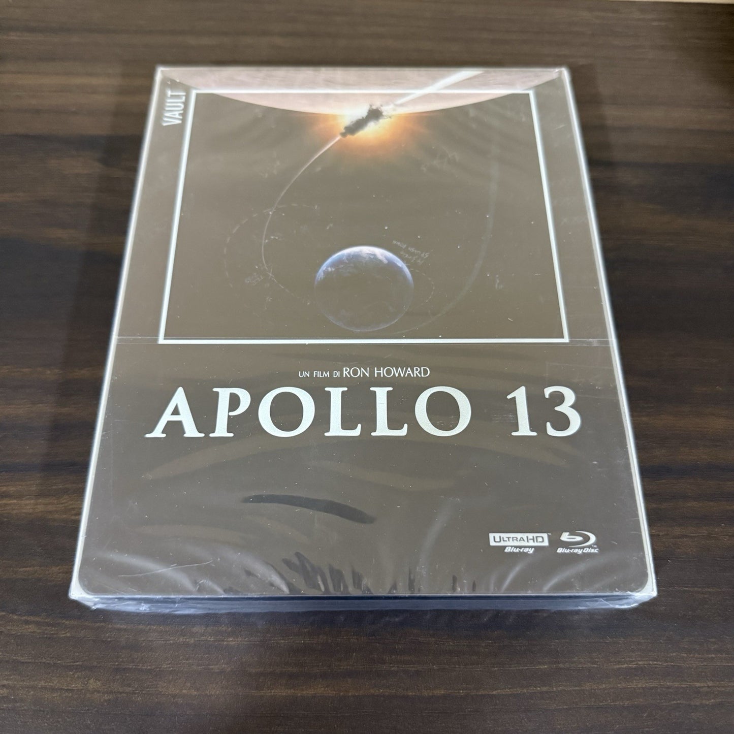 Apollo 13 w. Steelbook (4K UHD + Blu-ray, 1995, EU Import, Region Free) *NEW*