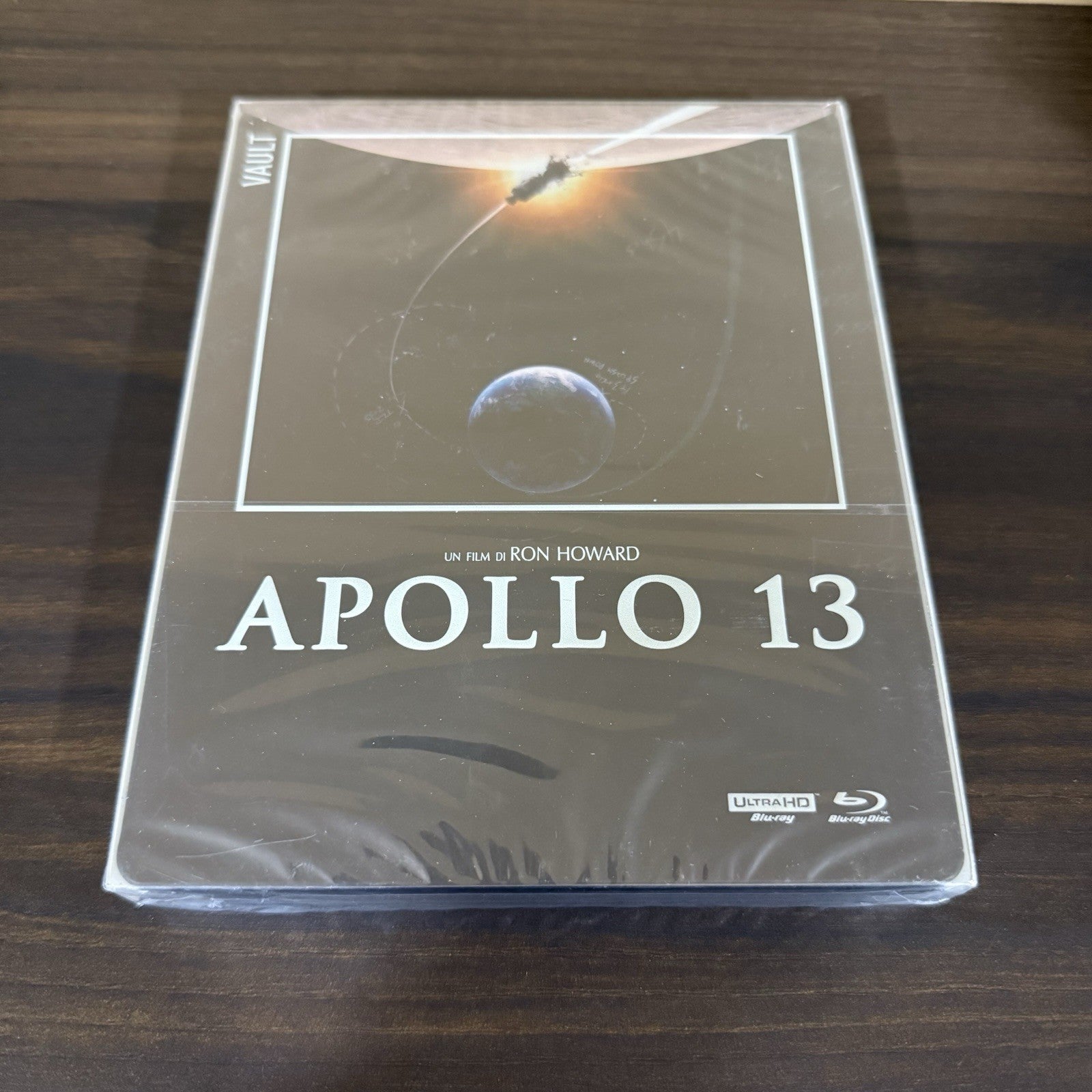 Apollo 13 w. Steelbook (4K UHD + Blu-ray, 1995, EU Import, Region Free) *NEW*