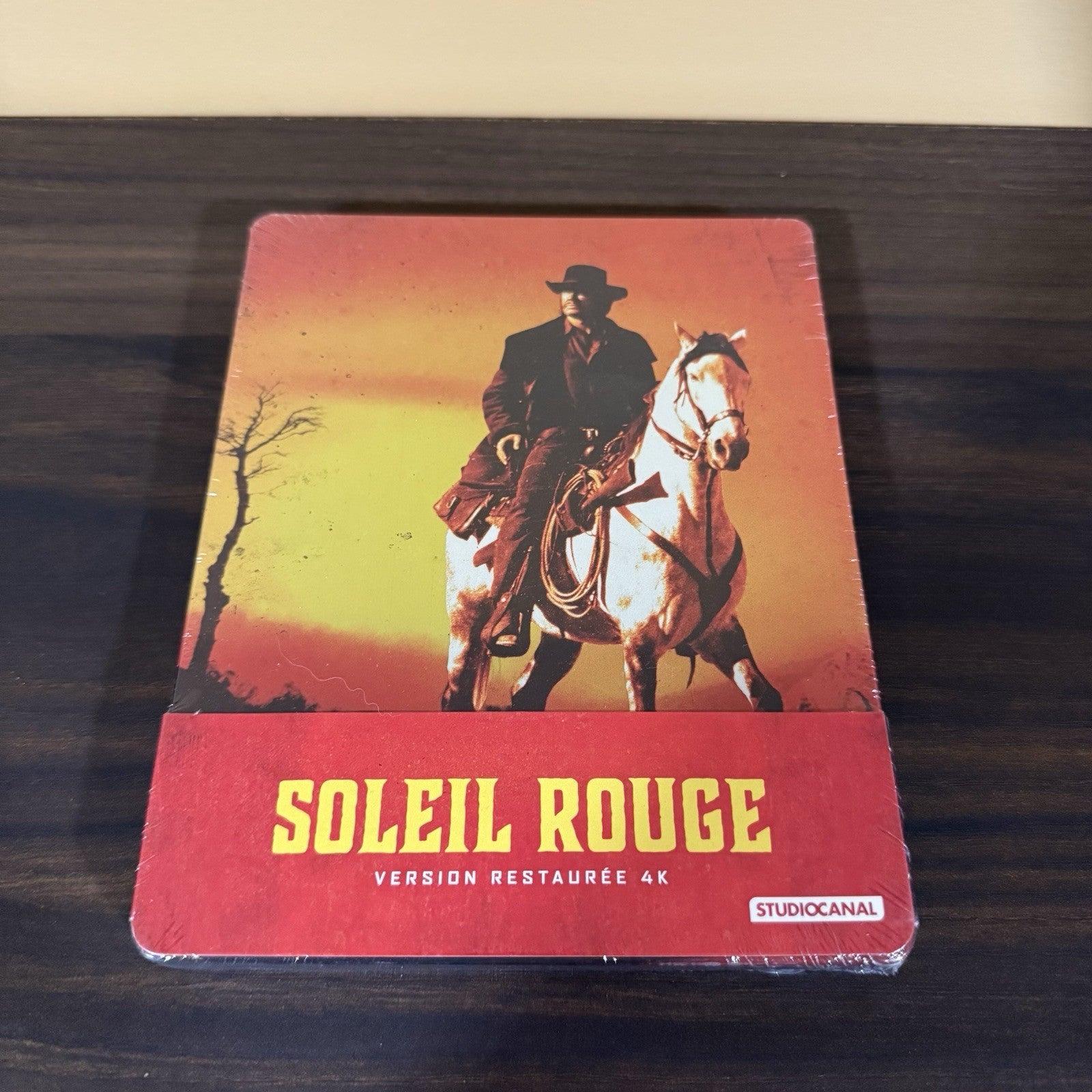 Red Sun w. Steelbook (4K UHD + Blu-ray, 1971, EU Import, Region Free) *NEW*