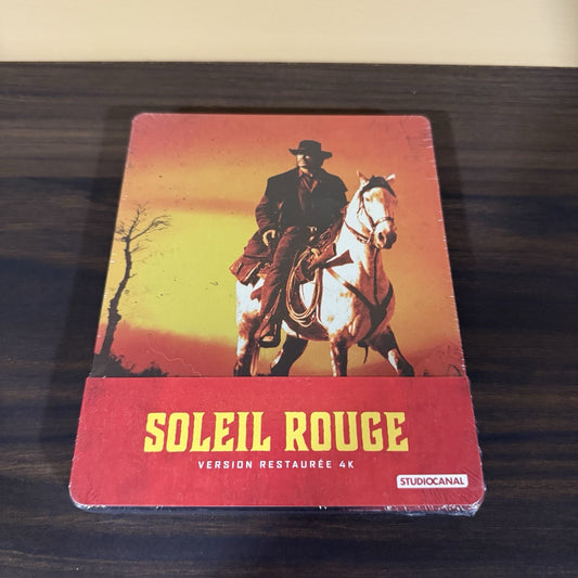 Red Sun w. Steelbook (4K UHD + Blu-ray, 1971, EU Import, Region Free) *NEW*