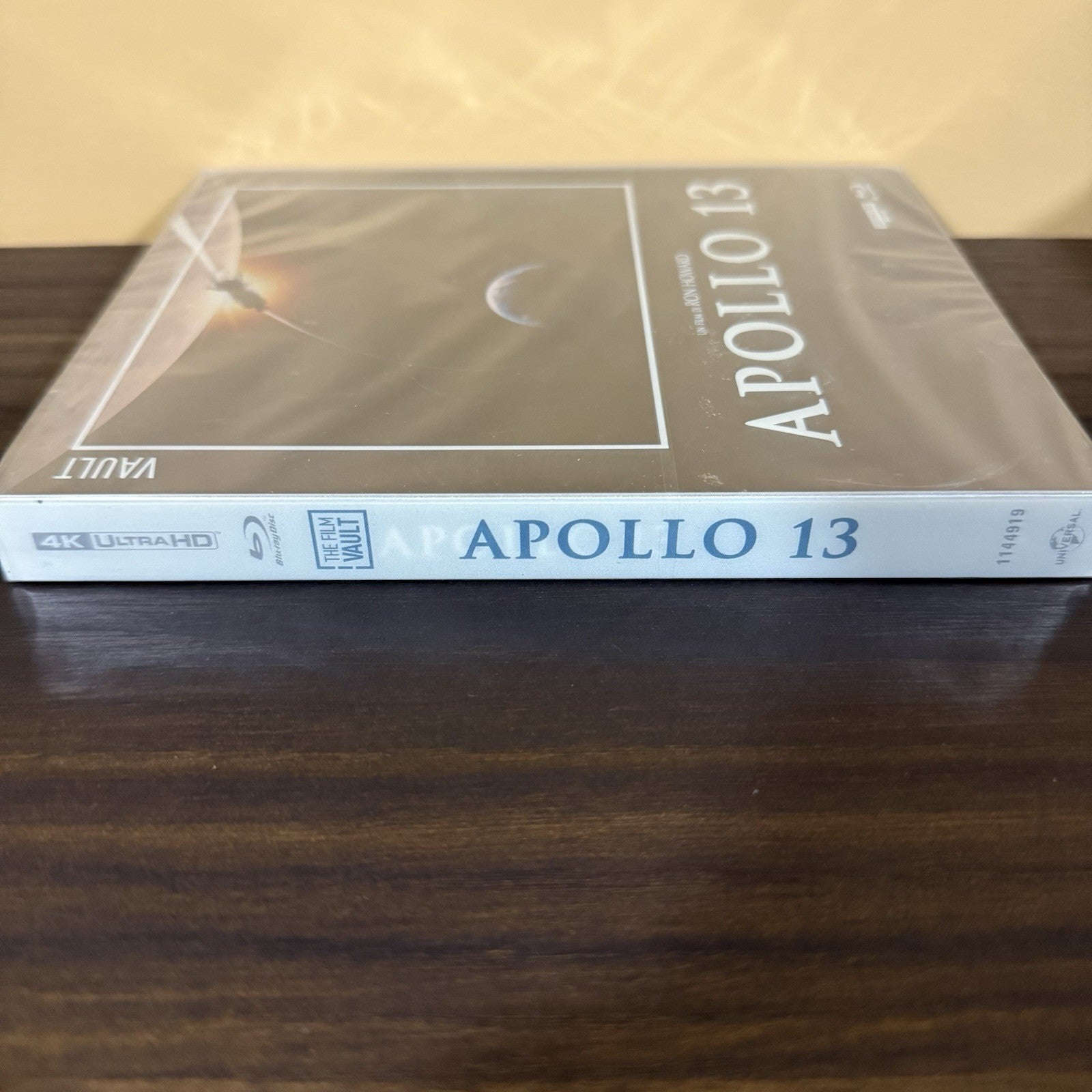 Apollo 13 w. Steelbook (4K UHD + Blu-ray, 1995, EU Import, Region Free) *NEW*