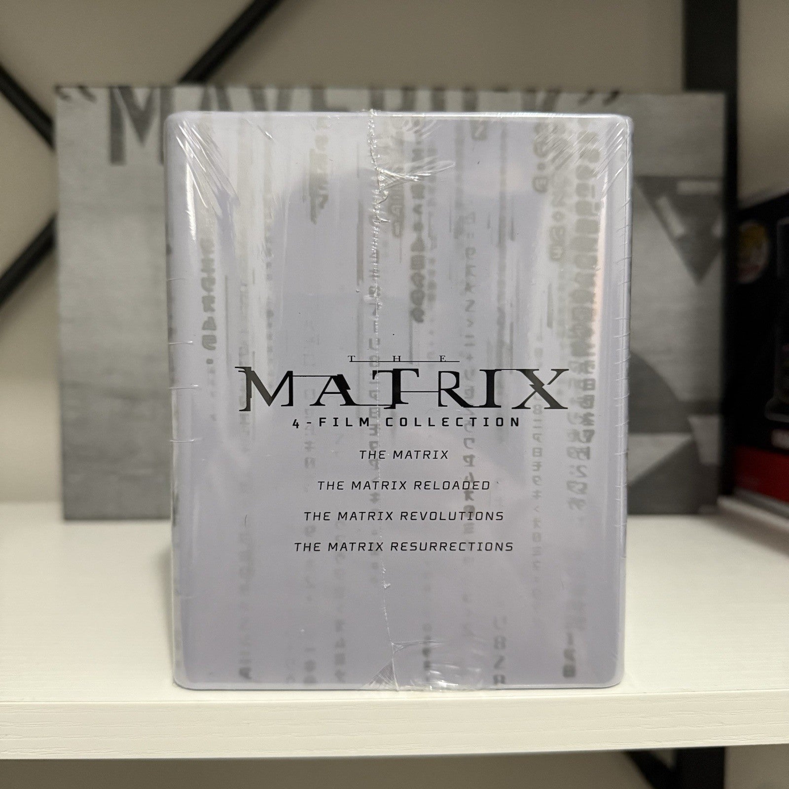 The Matrix 4-Film Deja Vu Steelbook Collection 4K-UHD/Blu-ray Region Free! NEW!