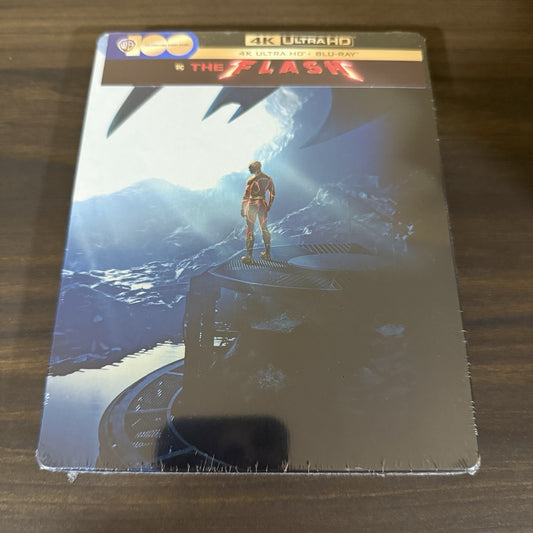 The Flash w. Steelbook (4K UHD + Blu-ray, EU Import, Region Free) *NEW/SEALED*