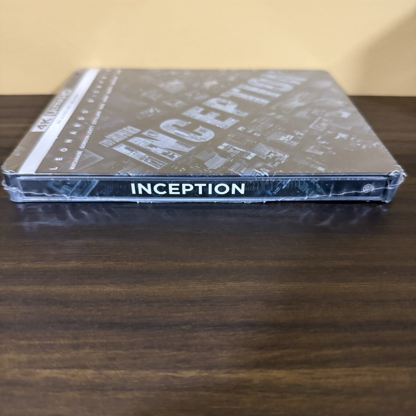 Inception w. Steelbook (4K UHD + Blu-ray, 2010, EU Import, Region Free) *NEW*