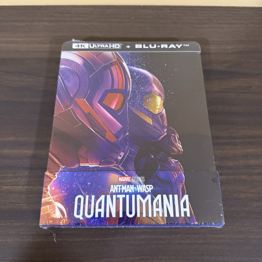 Ant-Man and the Wasp: Quantumania w. Steelbook (4K UHD + Blu-ray, Import) *NEW*