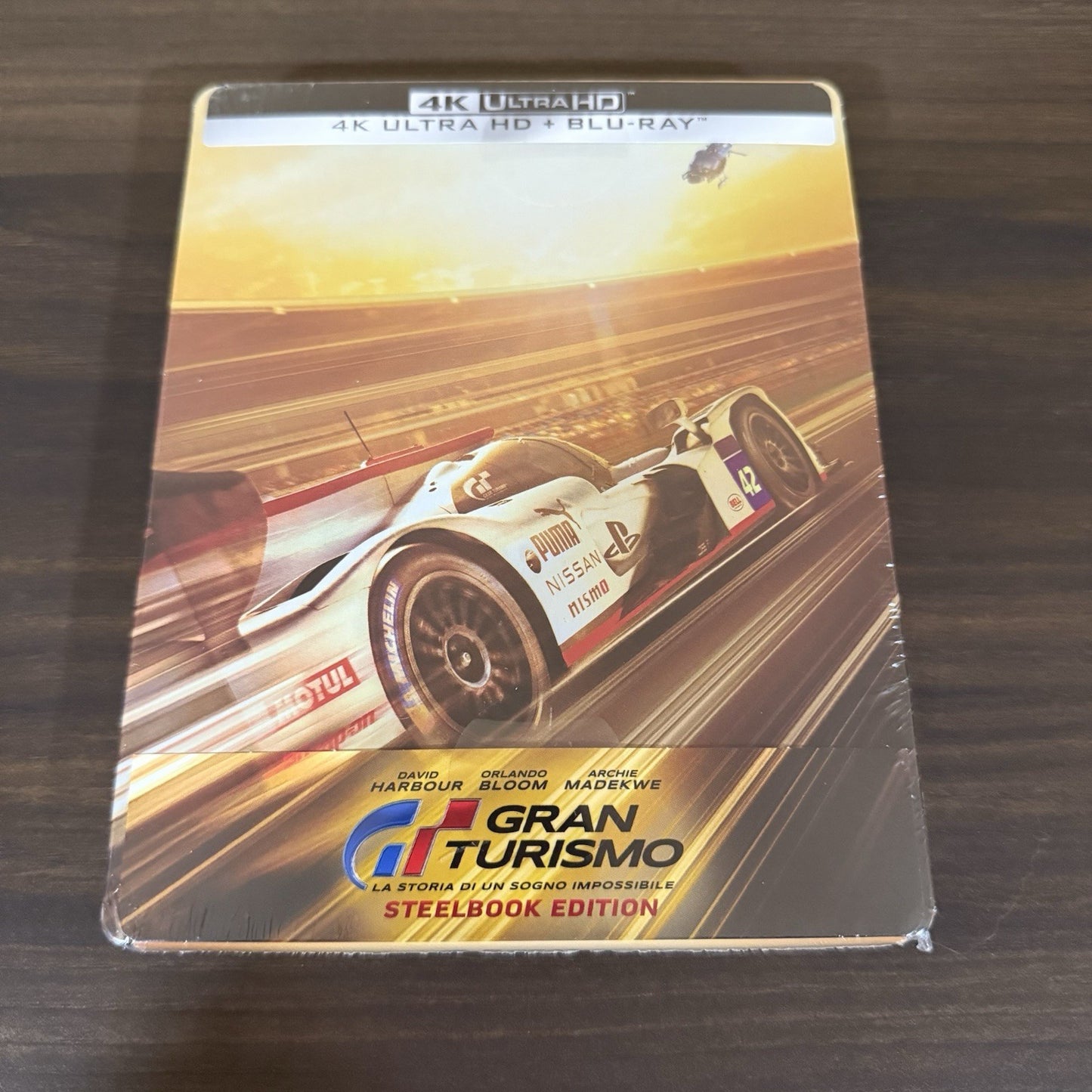 Gran Turismo w. Steelbook (4K UHD + Blu-ray, EU Import, Region Free) *NEW*